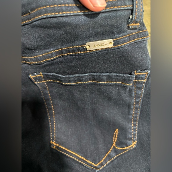 INC International Concepts Women's Dark Blue Slim Jeans - Picture 5 of 6